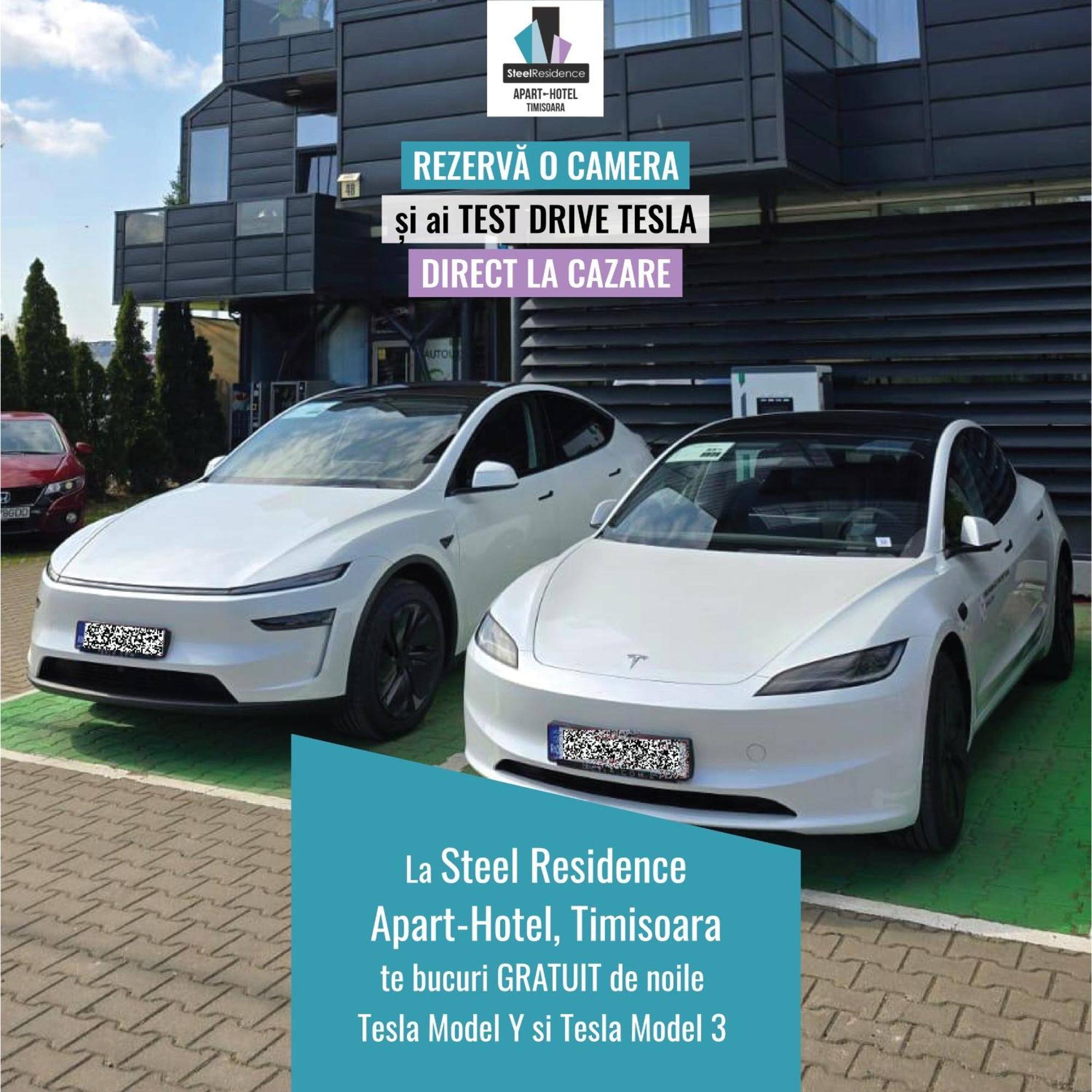تيميشورا Apartments Steel Residence- Tesla Drive Experience المظهر الخارجي الصورة